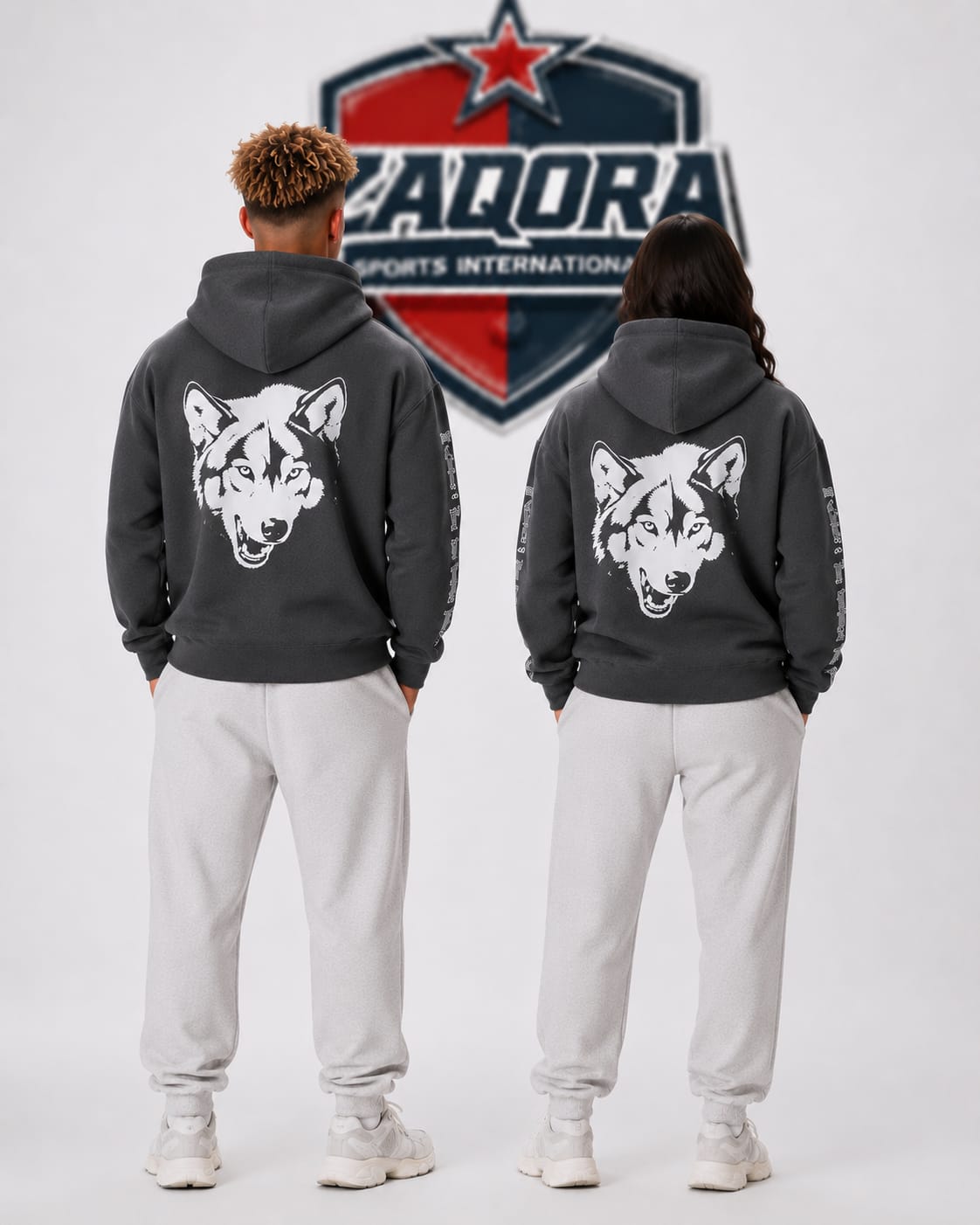 Wolfpack Unisex Graphic Hoodie - Image 2
