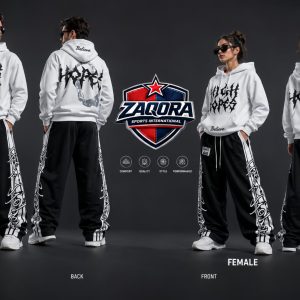 Custom Embroidered Streetwear Tracksuits